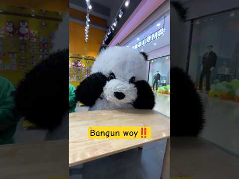 komedi badut panda bangun woy‼️#comedy #dubbing #komedi