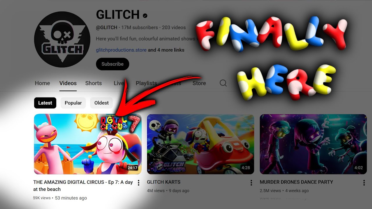Digital Circus Episode 7 Now on GLITCH! 🎪