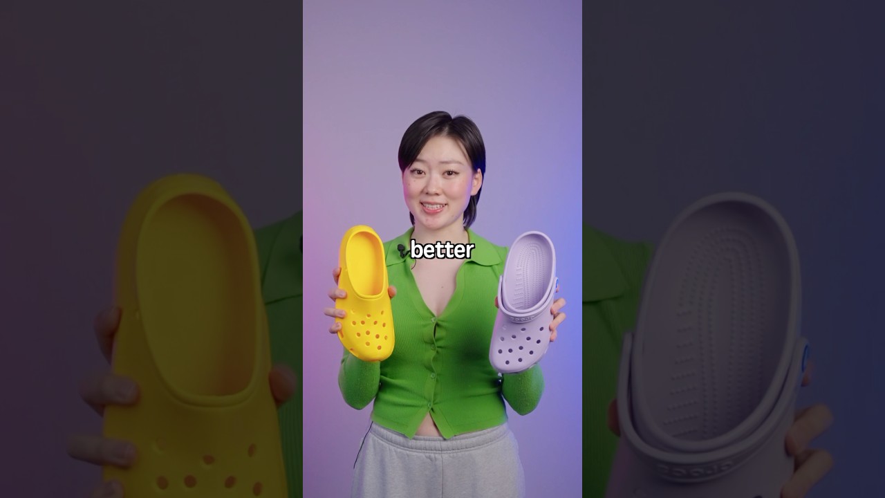 3D-Printed CROCS Compared to Authentic Ones