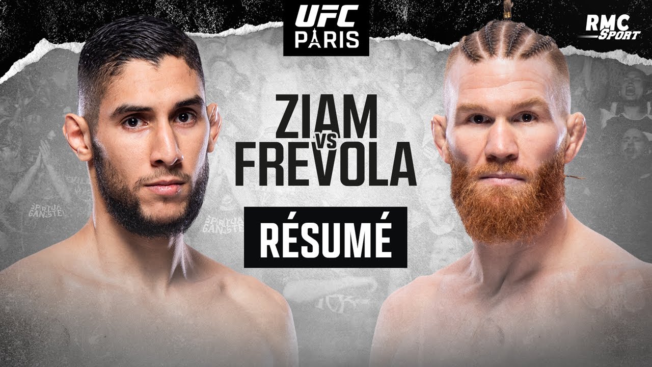 UFC Paris: Ziam 🇫🇷 vs Frevola pour le Top 15