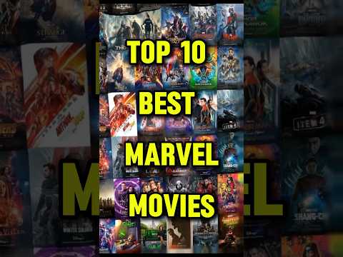 Top 10 Best Marvel movies #shorts #top10 #marvel
