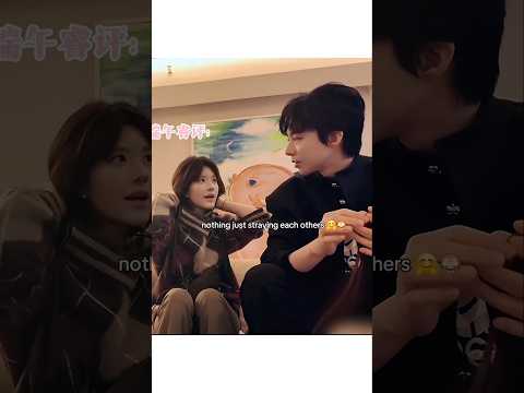 Zhao Lusi and Liu Yuning 🙈💕 #zhaolusi #liuyuning #shorts