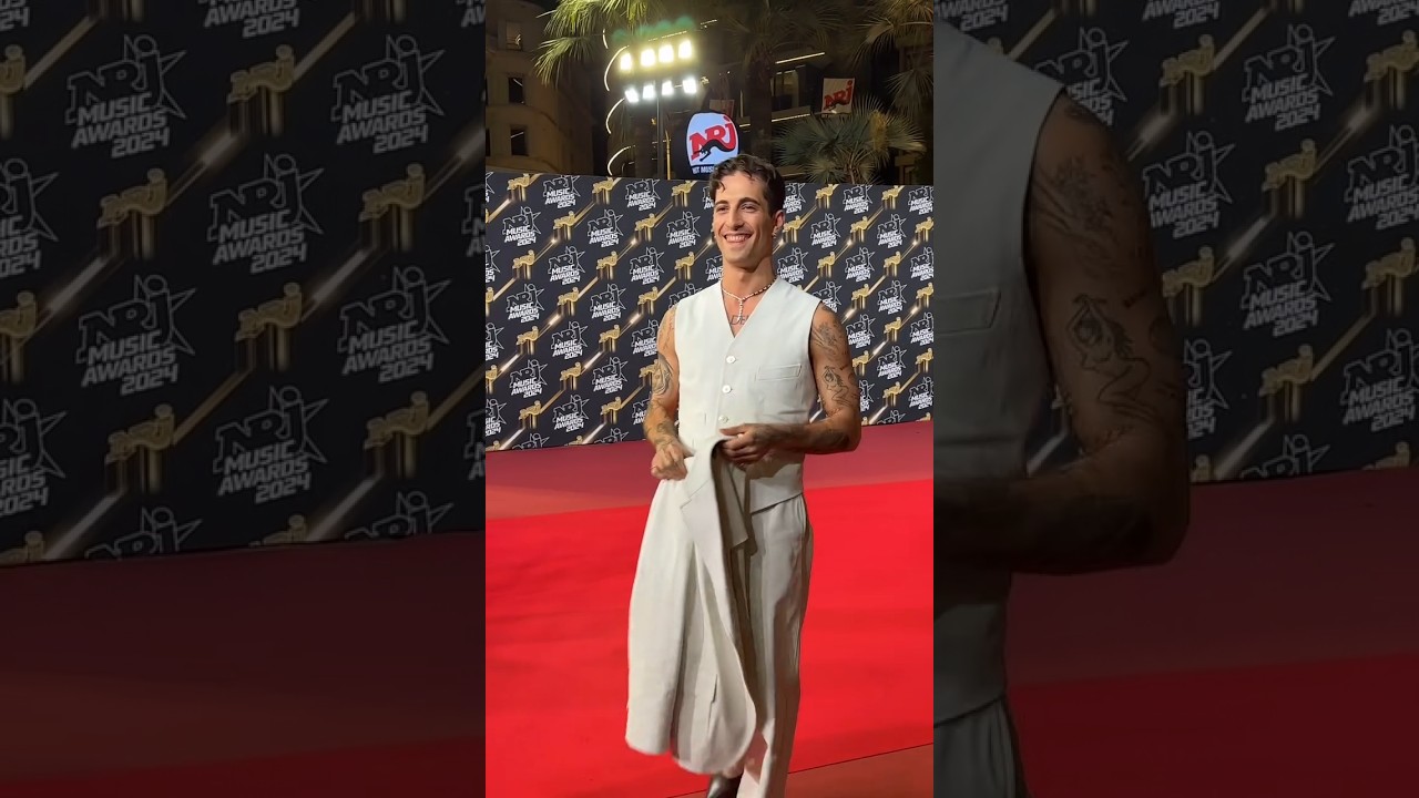 Damiano David at NRJ Music Awards Cannes 🎤