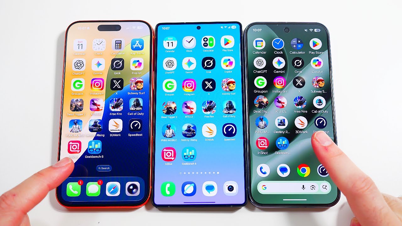 iPhone 17 Pro Max vs Galaxy S25 Ultra & Pixel 10 Pro XL Speed Test 📱