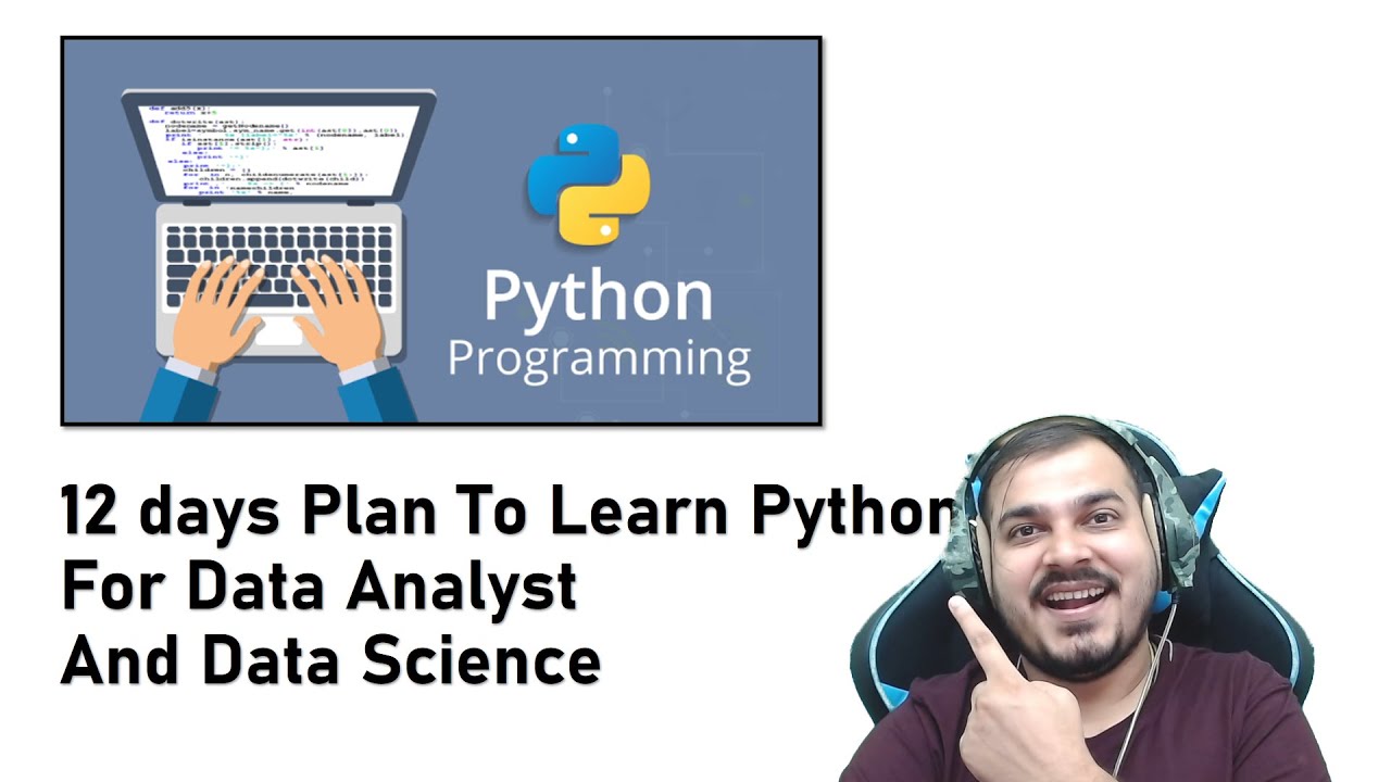 12-Day Ultimate Python Learning Plan for Aspiring Data Analysts & Data Scientists π