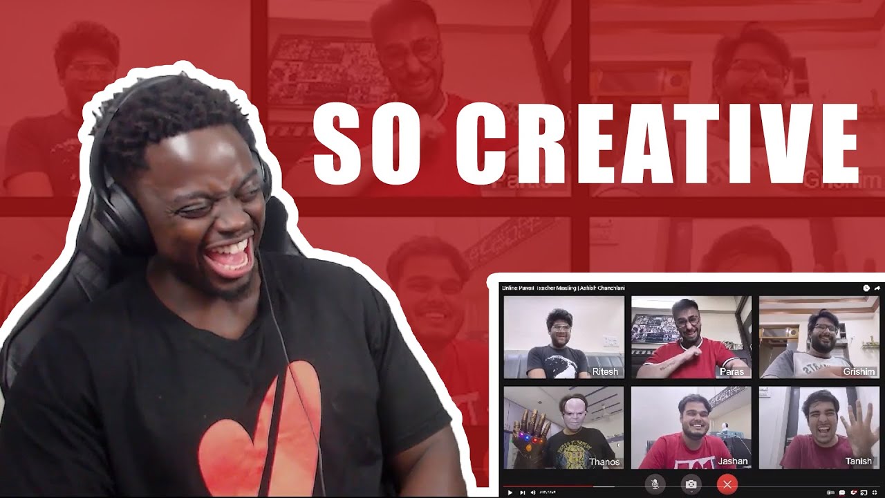 Ashish Chanchlani Reacts to Online Parent-Teacher Meeting