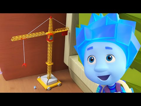 The Crane 🔴New Episode!!🔴 | The Fixies | Educational Cartoons for Kids