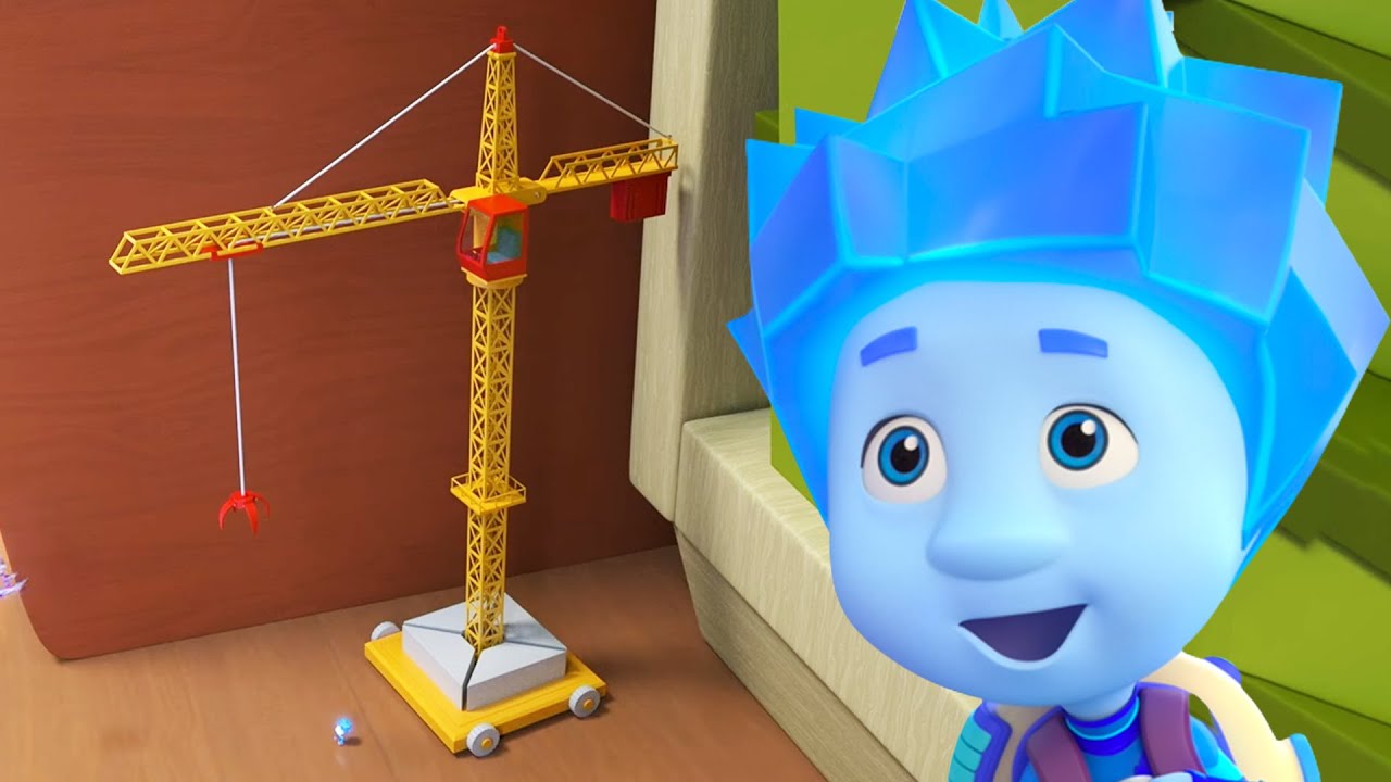 The Crane 🔴New Episode!!🔴 | The Fixies | Educational Cartoons for Kids