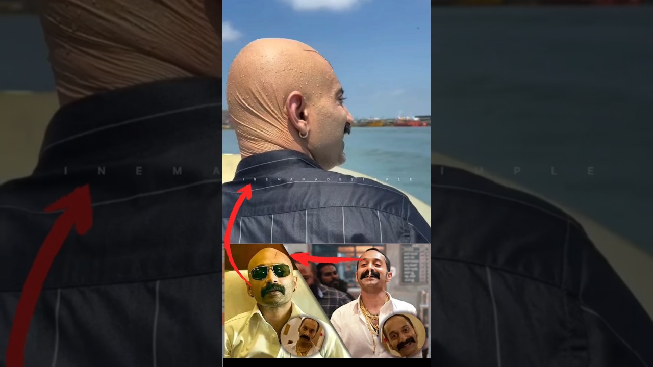 Pushpa Fahad Fahad's Head Makeup Process 🎬