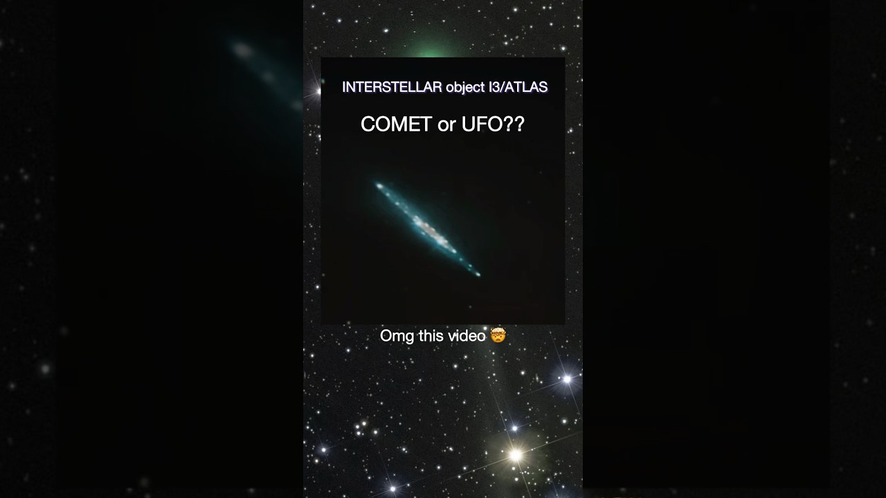 НЛО или Комета? Разбираемся с Межзвездным Объектом I3/ATLAS 🌠