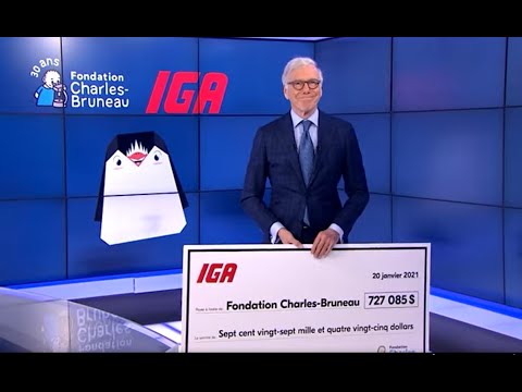 IGA RÉCOLTE 727 085 $ POUR AIDER LES ENFANTS ATTEINTS DE CANCER