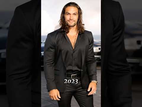 The Evolution of Jason Momoa 🌊⚔️🔥 #evolutionvideo
