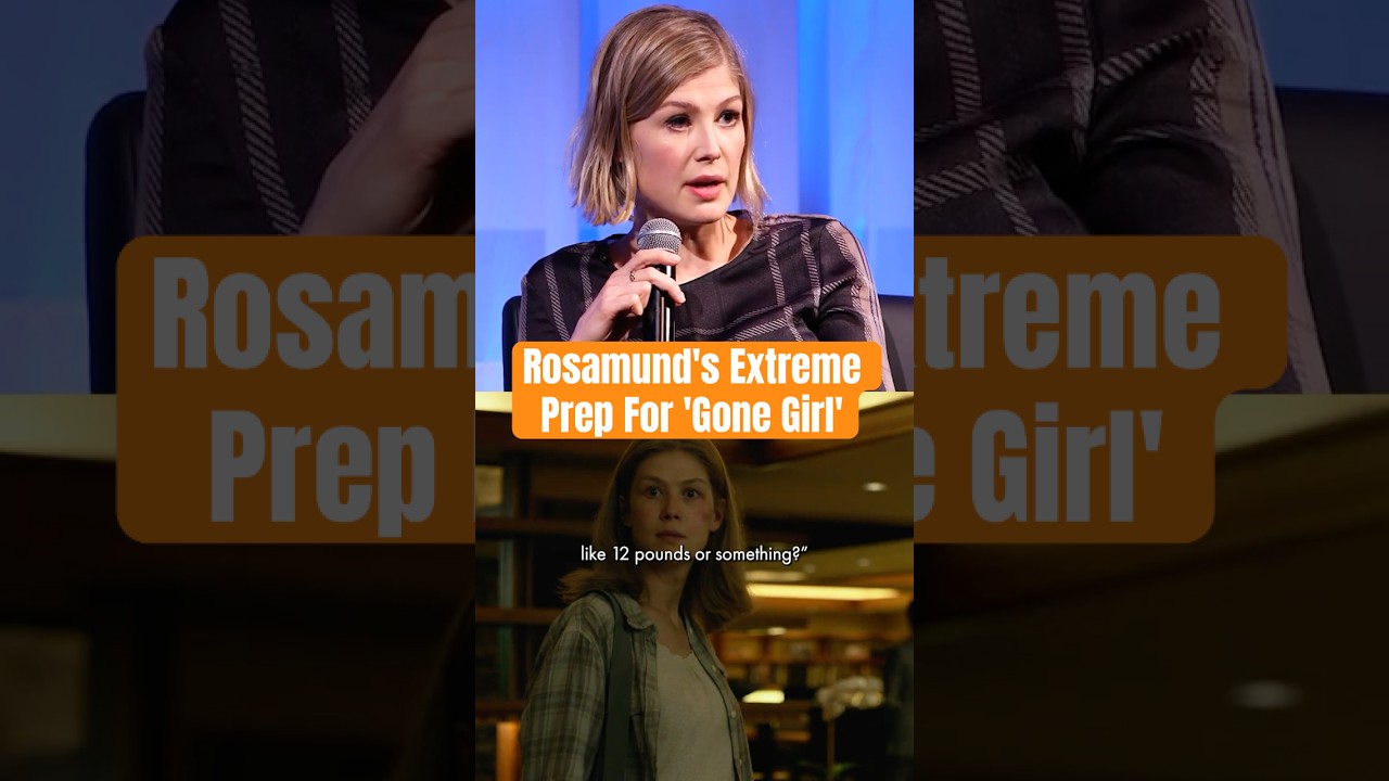 Rosamund Pike’s Intense Transformation for ‘Gone Girl’ 🎥
