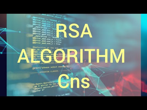 RSA algorithm cryptography and network security| In #Telugu #cns