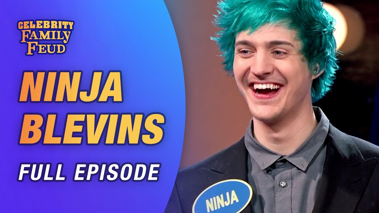Ninja vs. JuJu Smith-Schuster 🌟 Full Episode of Celebrity Family Feud Throwback!