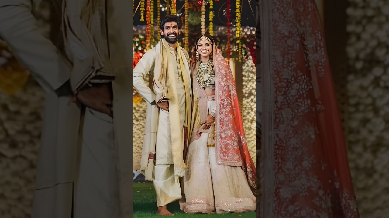 Rana Daggubati with Wife Miheeka Bajaj ❤️
