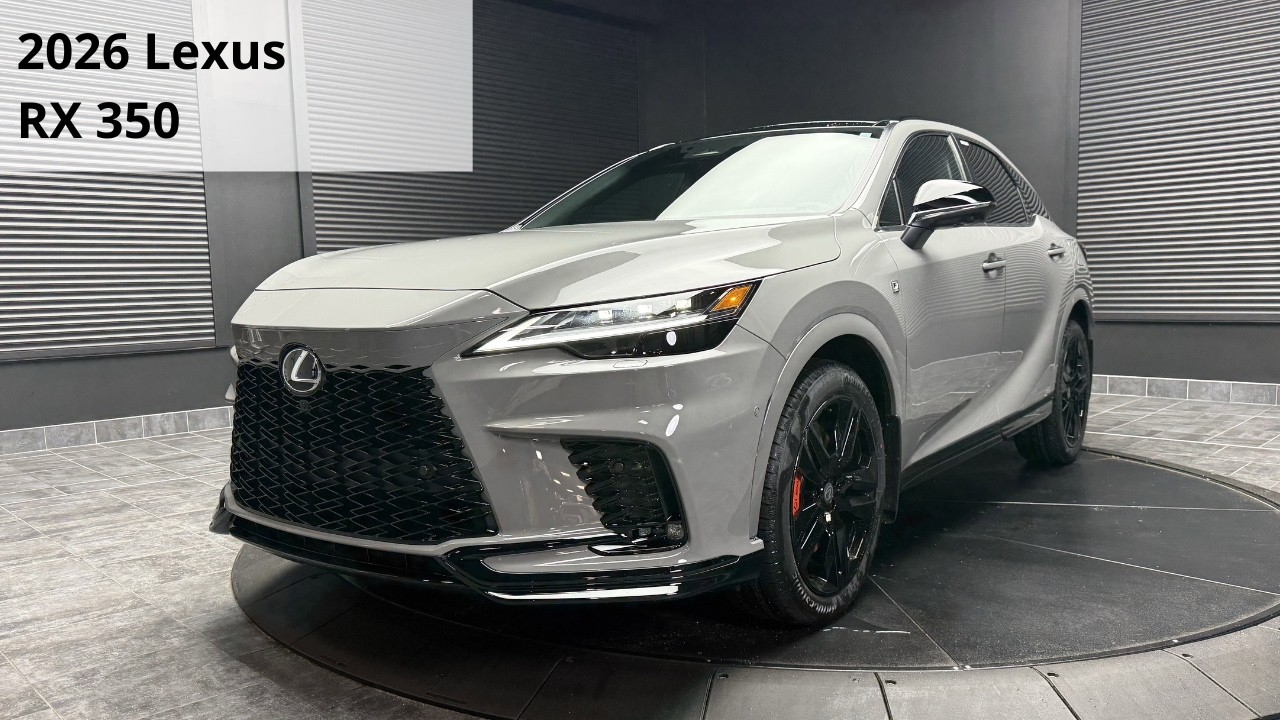 NEW 2026 Lexus RX 350 | AWD | F- Sport Blackline