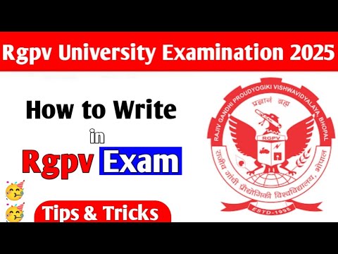 RGPV Exam Tips & Tricks for 90% Score 📚