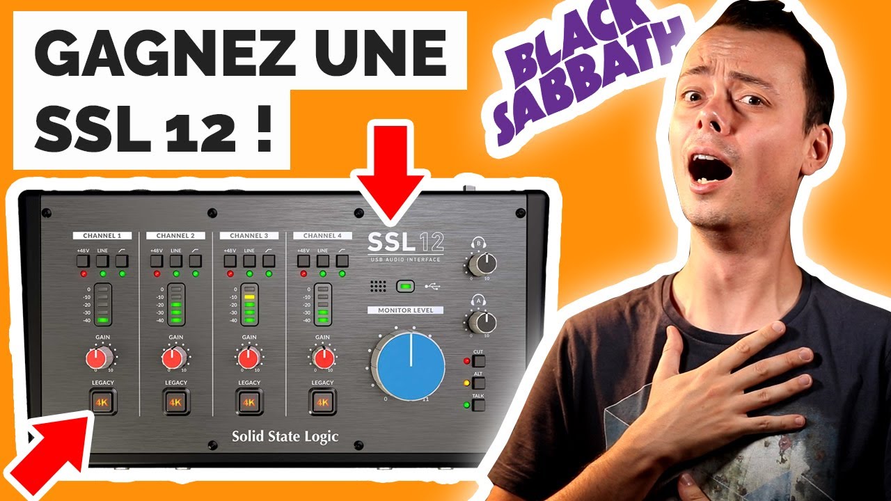 SSL 12: Interface Audio pour Chanter 🎤