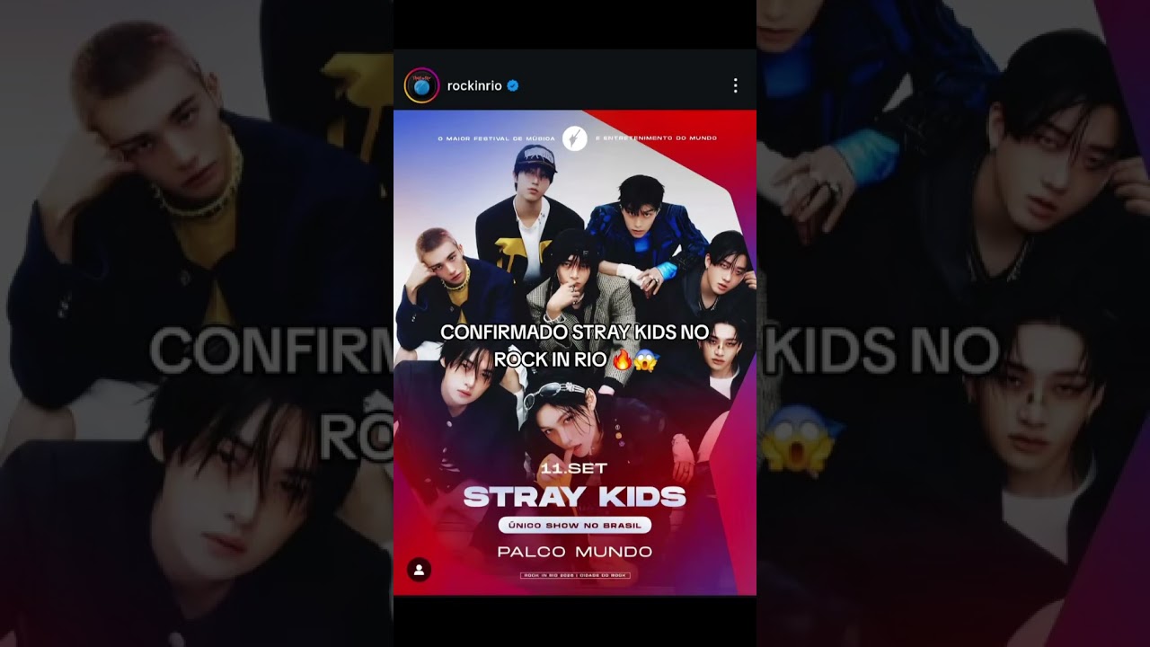 Stray Kids Confirmed for Rock in Rio 2026 🎸
