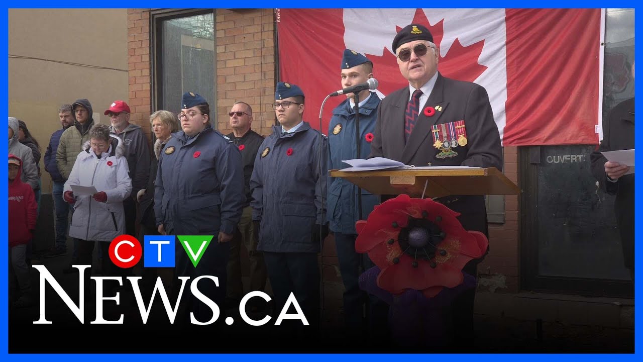 Ste-Anne-de-Bellevue Honors Veterans with a Moving Remembrance Day Parade 🇨🇦