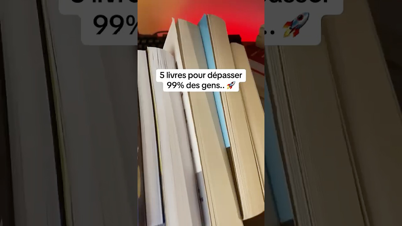 5 Top 5 livres pour dépasser 99% des gens 📚