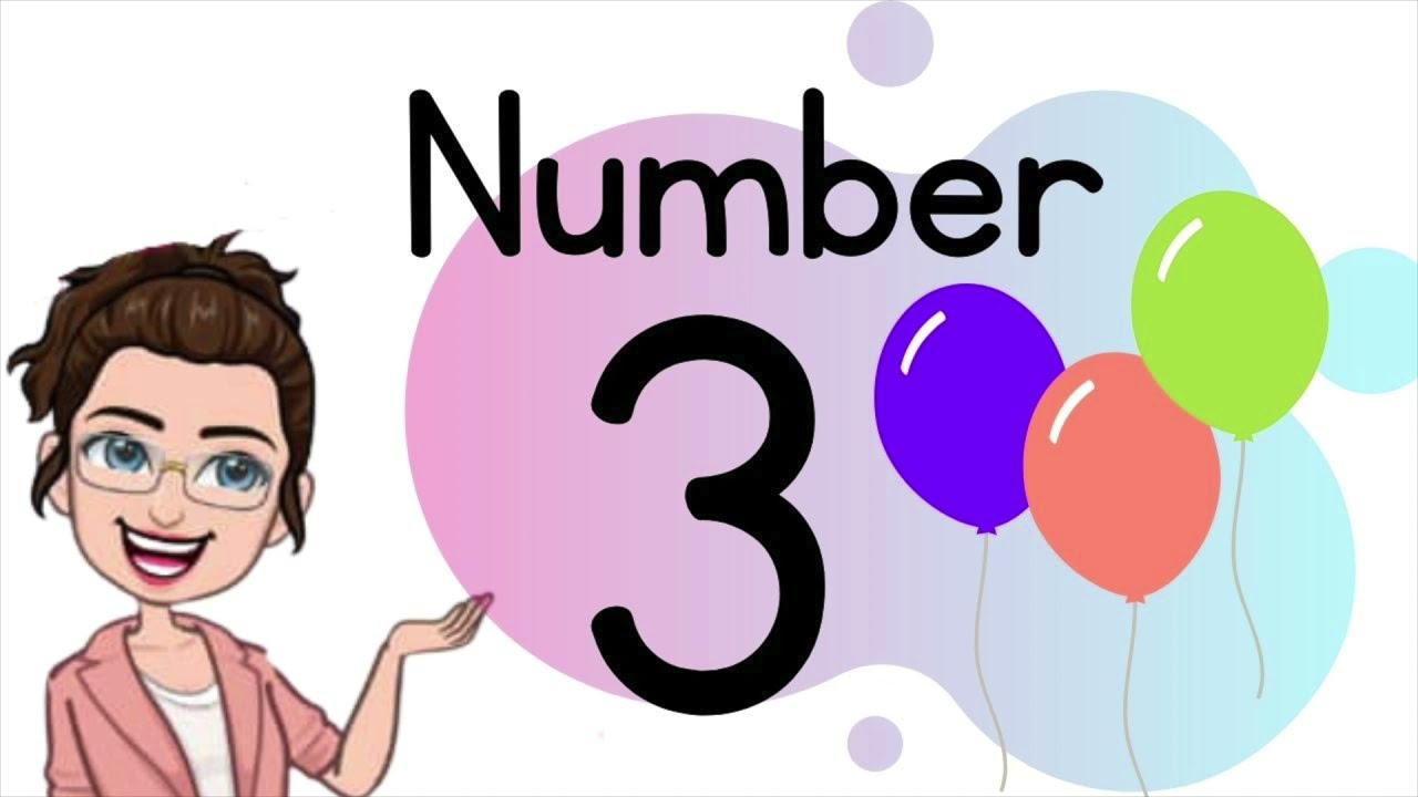 Learn & Teach the Number 3 Easily! | Fun Introduction & Revision 🧮