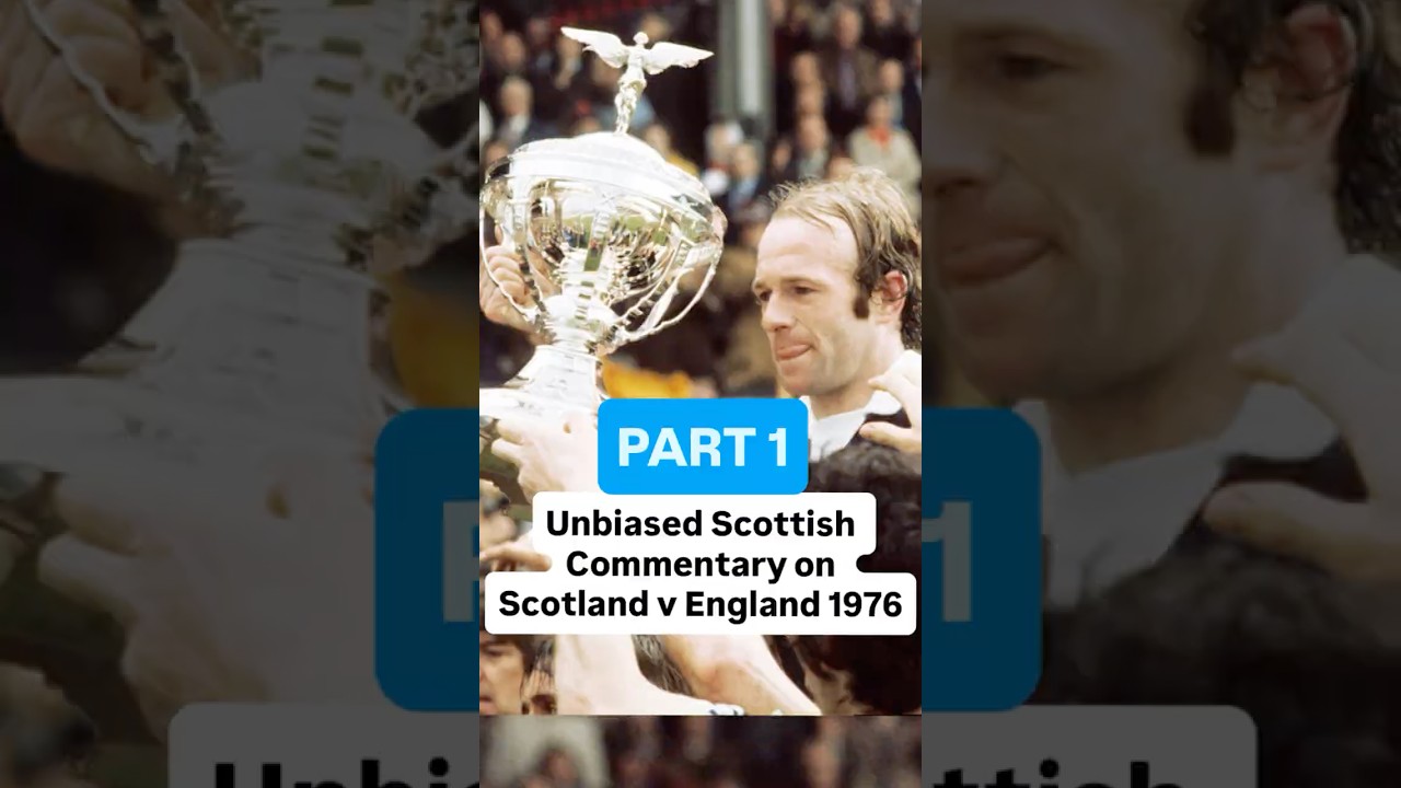 Historic 1976 Scotland vs England Match: Unbiased Scottish Commentary with Dalglish & Gemmill 🇬🇧
