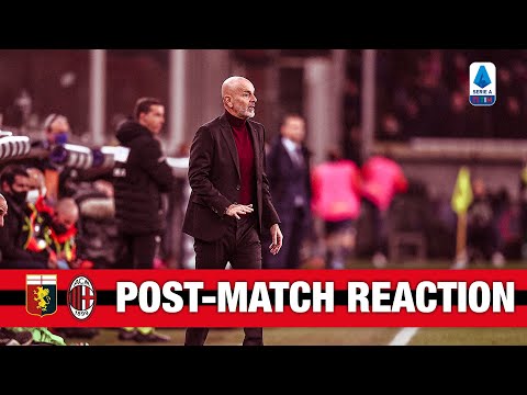 Pioli and Messias | Genoa v AC Milan Post-match reactions