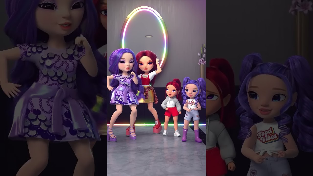 Rainbow & Shadow High Sisters Show Off Their Dance Moves 🌈