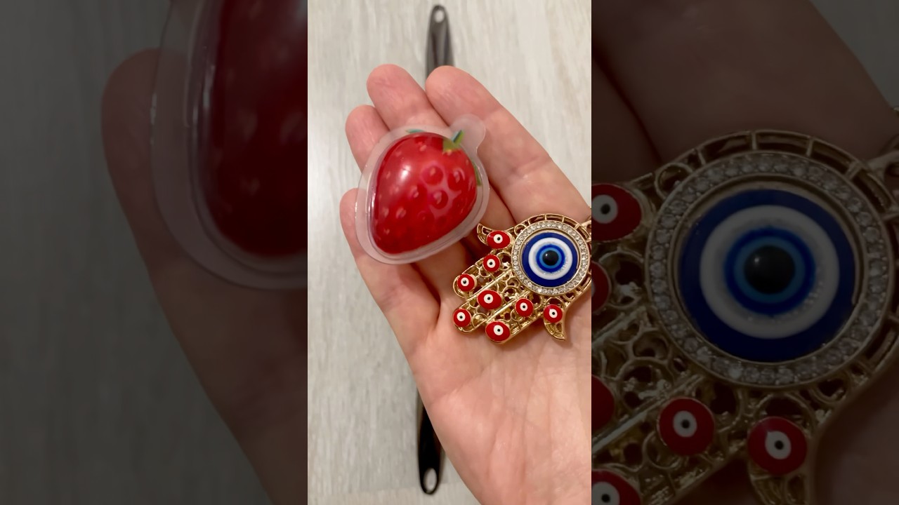 Strawberry 🍓 vs Hamsa 🪬: Which Symbol Wins? #shorts