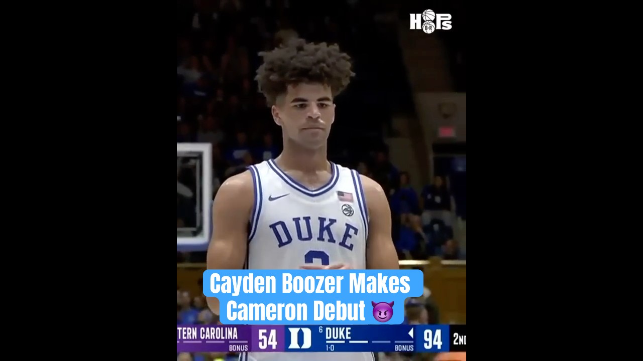 Cayden Boozer Scores 14 Points in Home Debut 🔥
