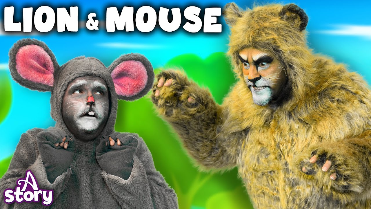 The Lion and The Mouse | Fairy Tales for Teens 🦁