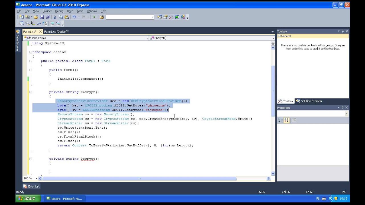 One-Round DES Encryption and Decryption Tutorial