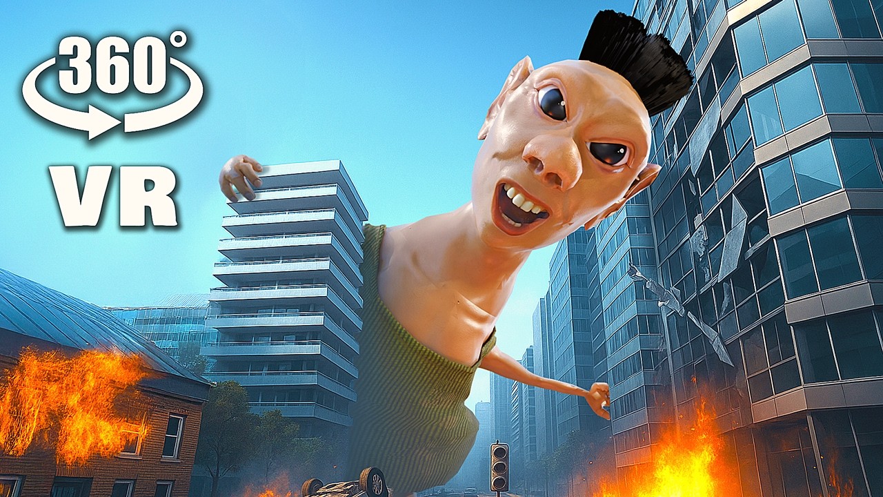 Experience the Epic 360° VR Adventure with Hamood Habibi in the City! 🌆