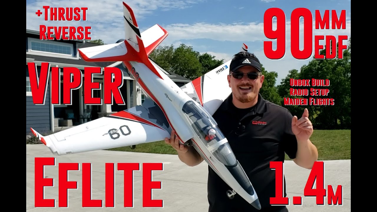 E-flite Viper 90mm: Unbox, Build & Maiden Flight βοΈ