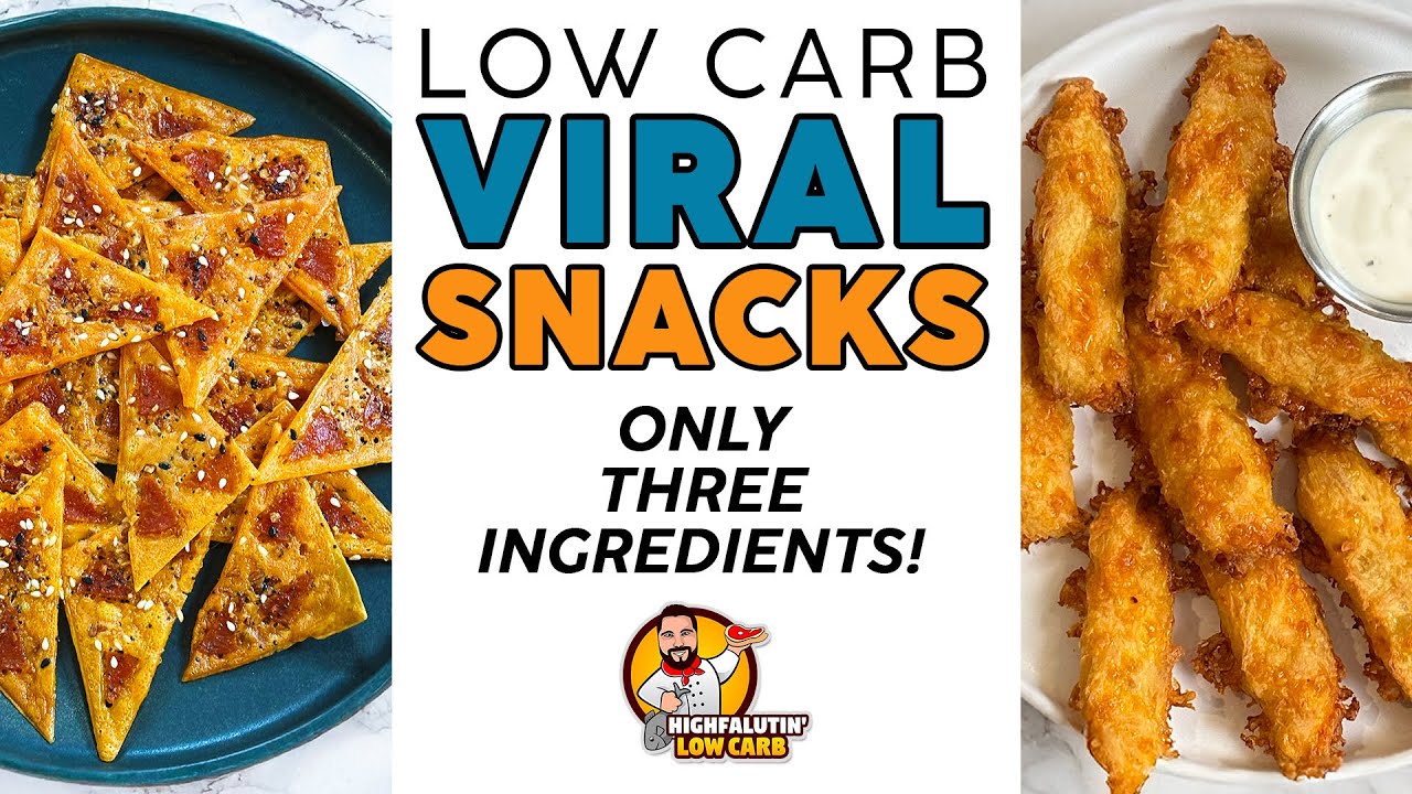 Viral 3-Ingredient Keto Snacks πͺ