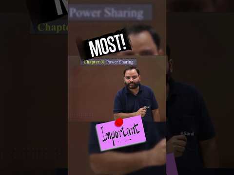 Power Sharing most Important Topics Class 10 Board SST 😱 #shorts #importantquestions #class10sst