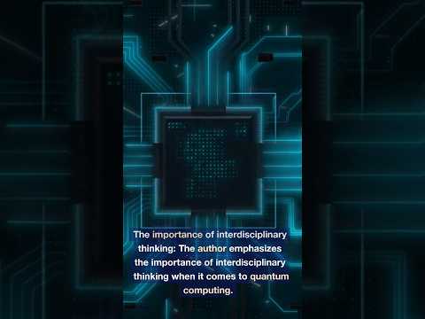 Quantum Computing Since Democritus by Scott Aaronson: Takeaway#5 #quantumcomputing #youtubeshorts