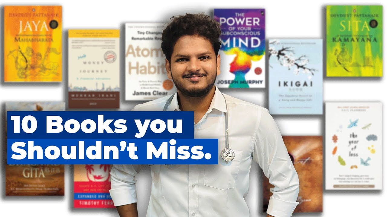 10 Powerful Books for Students | Unlock Your Mind | Anuj Pachhel