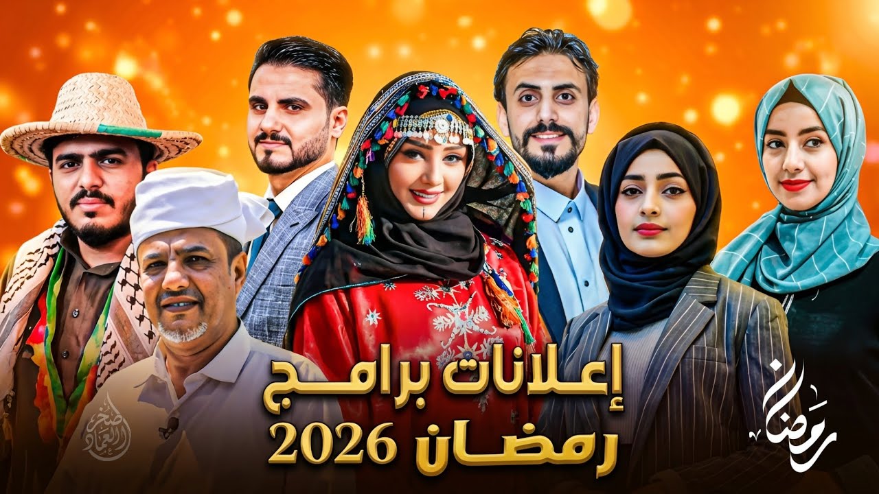 شاهد إعلانات برامج رمضان 2026 اليمنية أولاً 😍