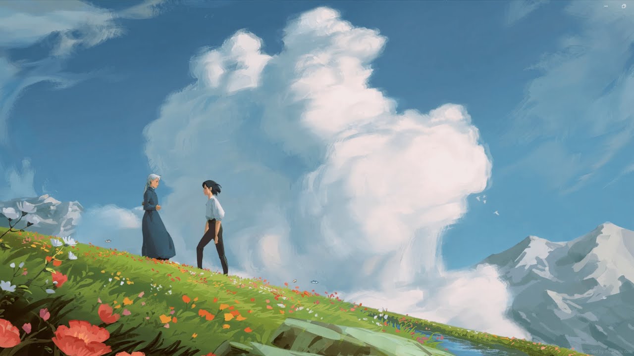 Pomodoro Study with Chill Howl's Moving Castle 🎶