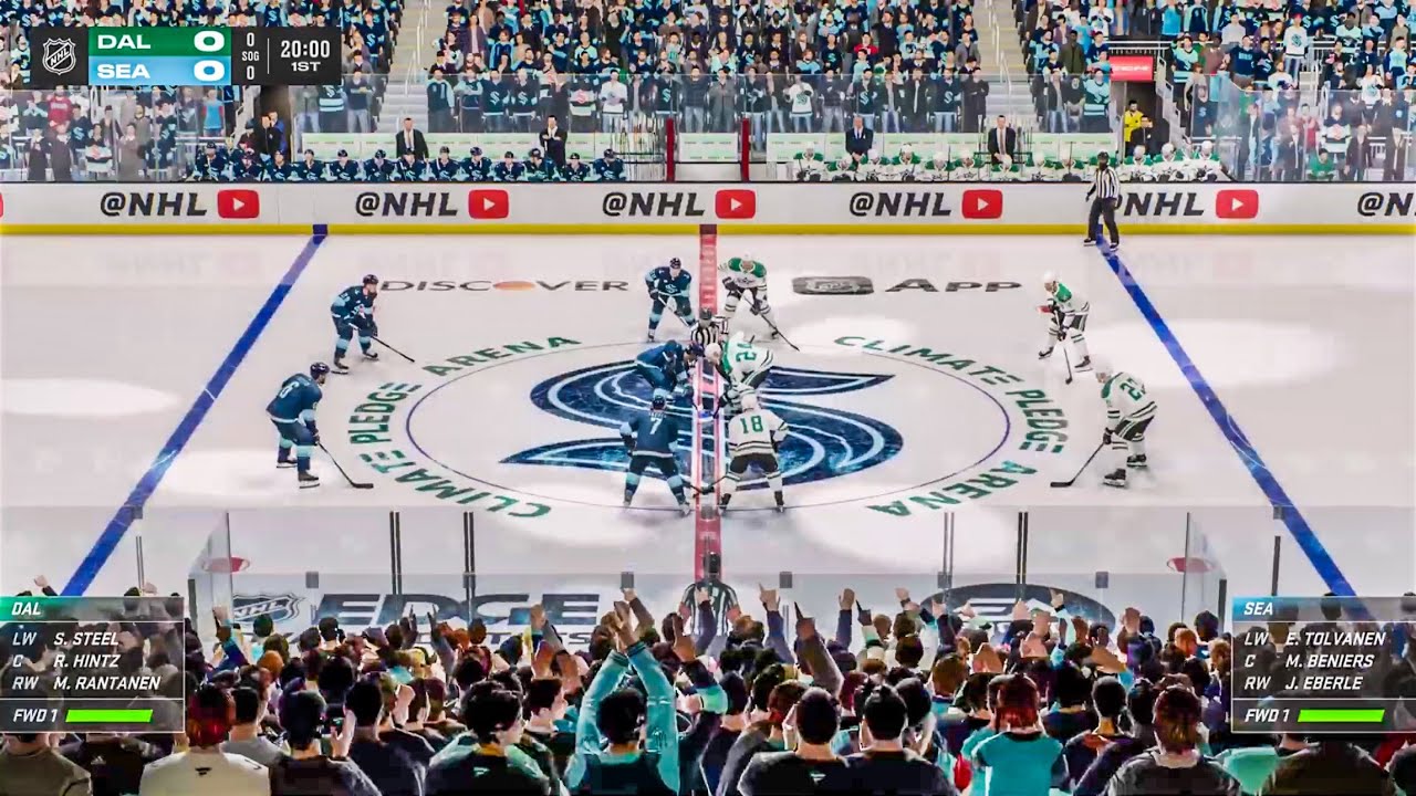 Seattle Kraken vs Dallas Stars - Nov 26, 2025 🏒