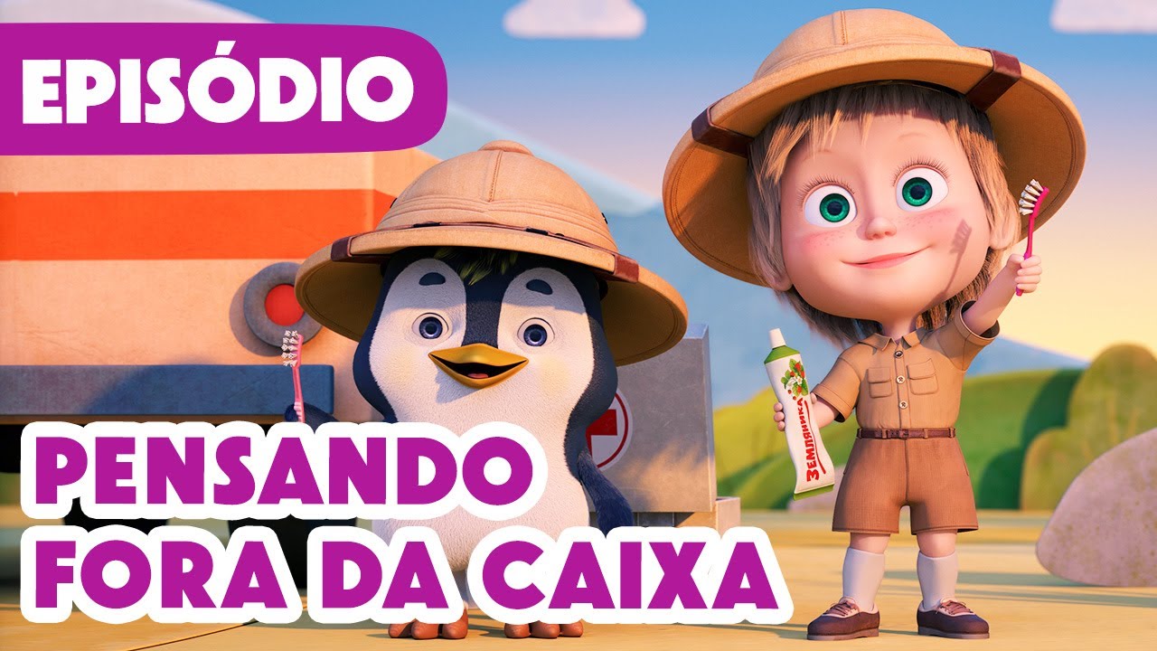 Novo Episódio 2025: Pensando Fora da Caixa com Masha e o Urso 💡