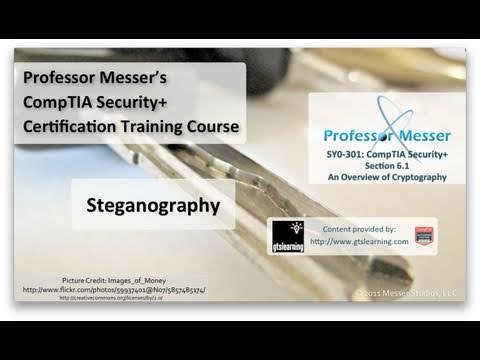 Steganography - CompTIA Security+ SY0-301: 6.1