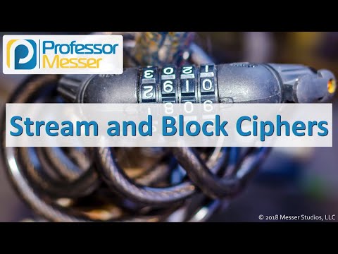 Stream and Block Ciphers - CompTIA Security+ SY0-501 - 6.1