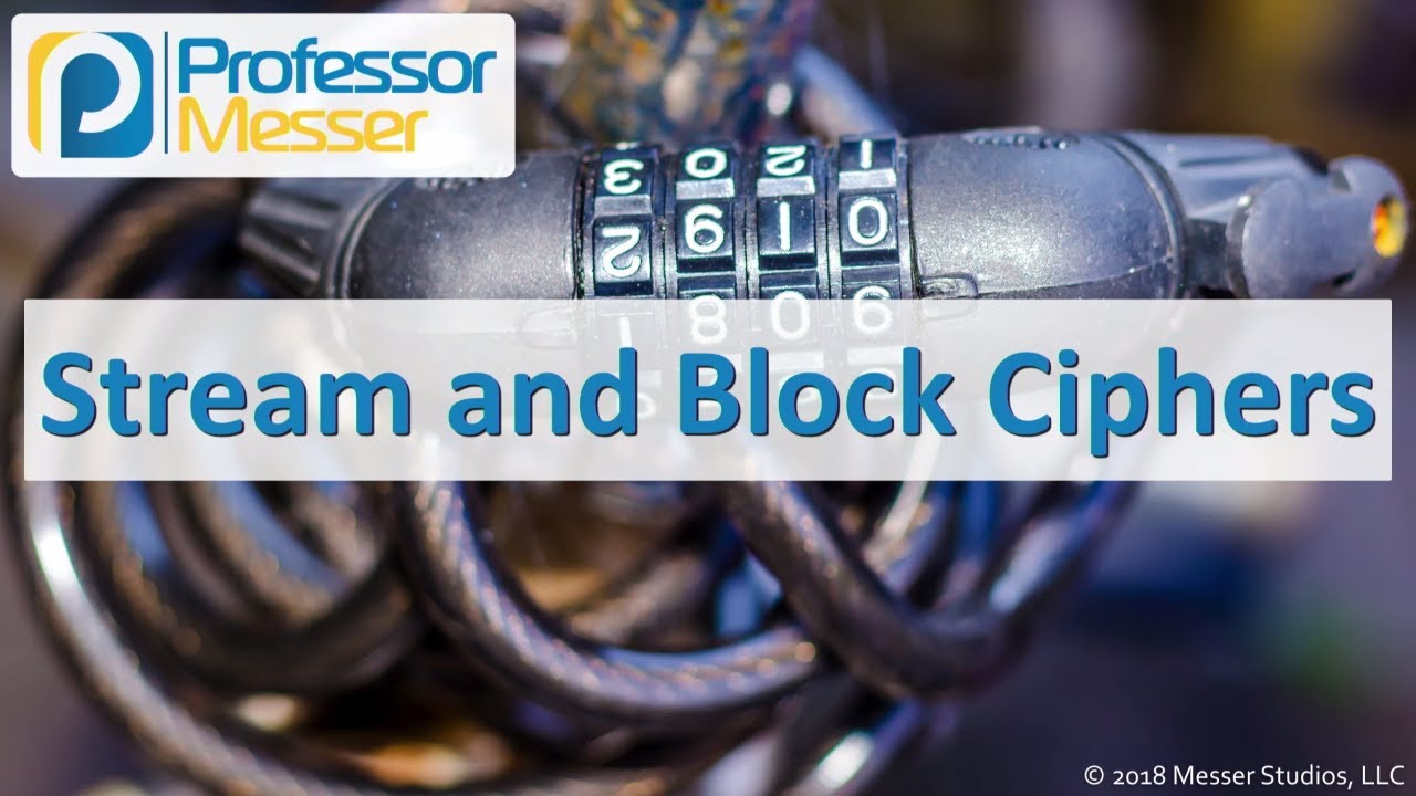 Master Stream & Block Ciphers for Security+ SY0-501 🛡️