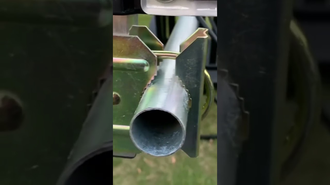 Creative TV Antenna Mast Using Fence Top Rail ๐ ๏ธ