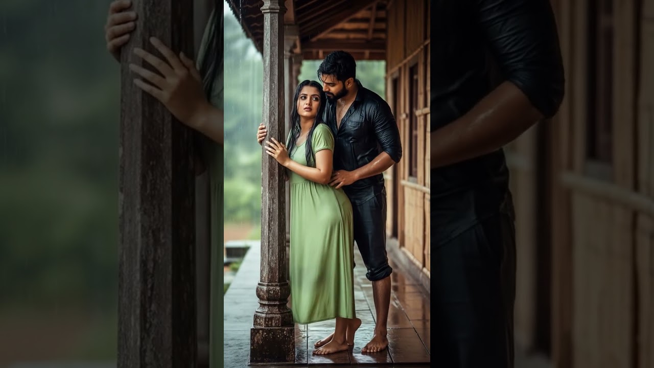 Rainy Love: Intimate Rural Eye Contact ❤️