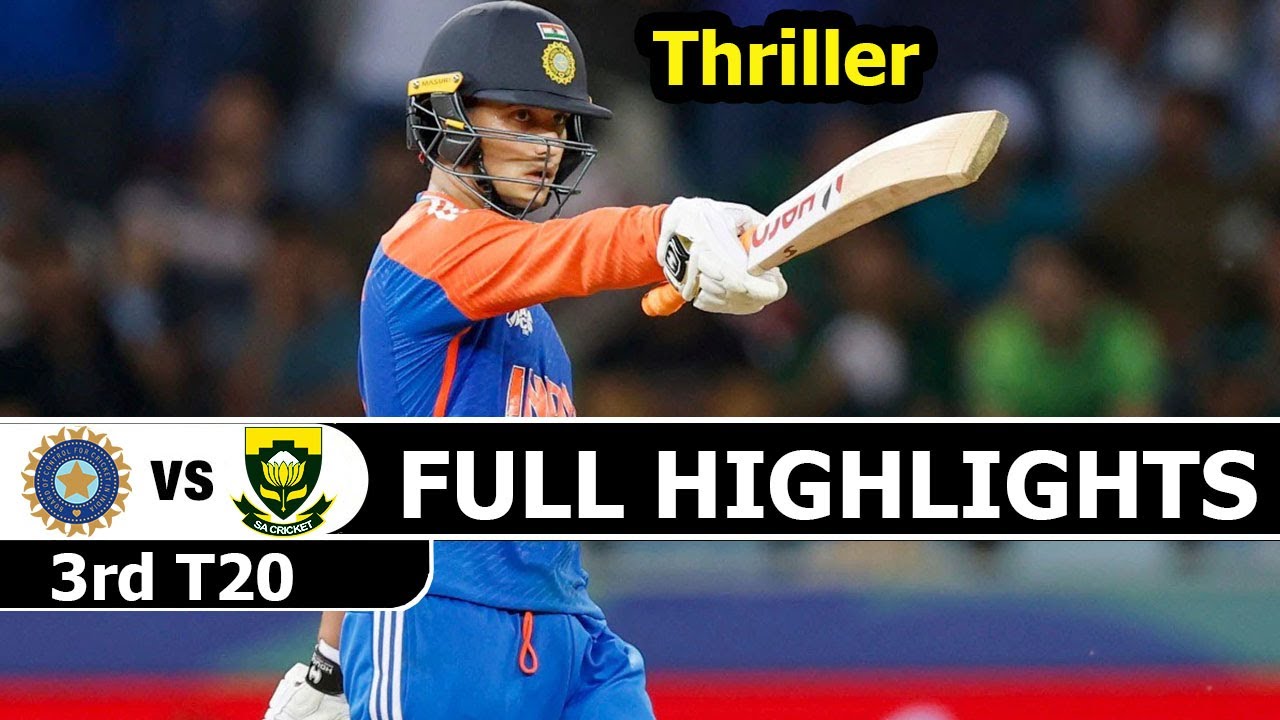 India vs South Africa 3rd T20 Highlights 2025 🏏